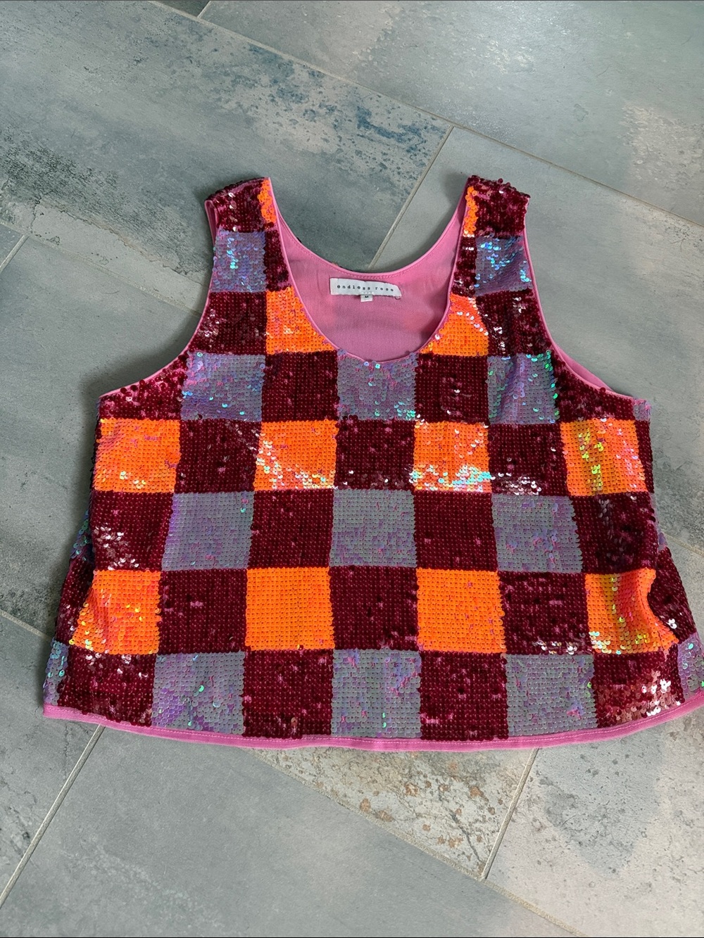 Sequin top